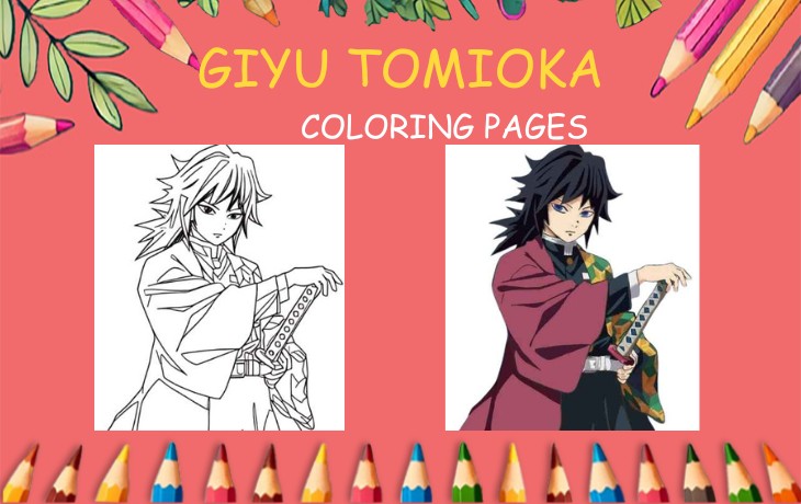 giyu tomioka coloring page