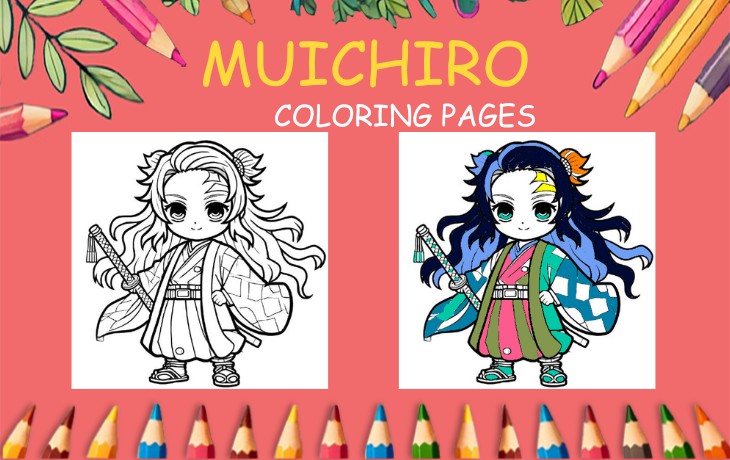 muichiro coloring page
