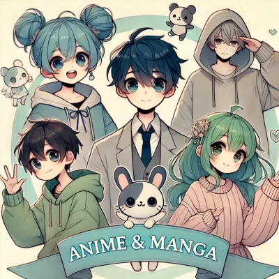 anime and manga coloring pages