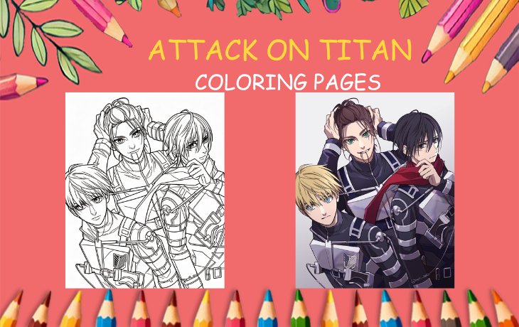 attack on titan coloring pages
