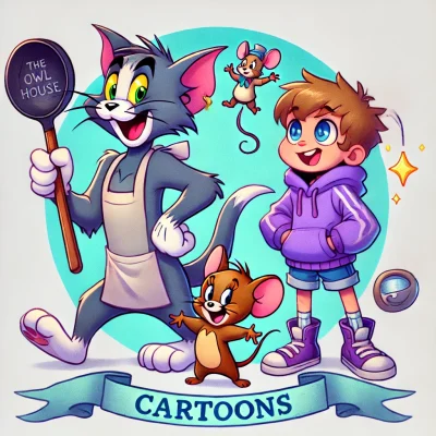 cartoon coloring pages