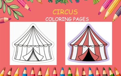 circus coloring pages