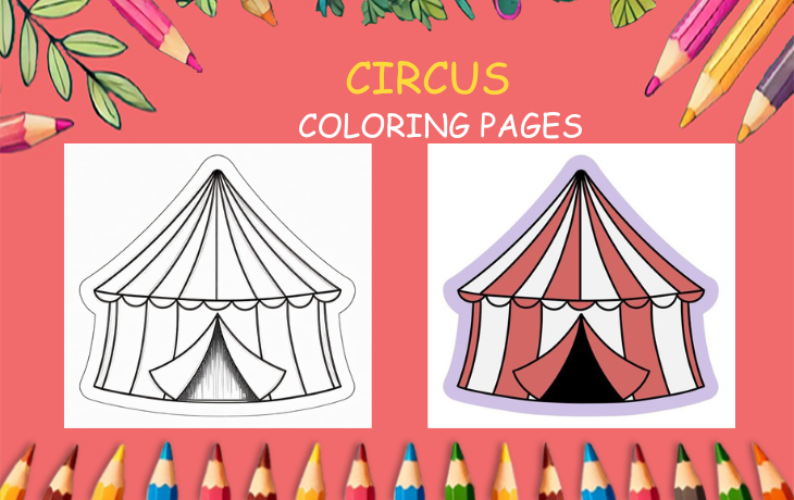 circus coloring pages