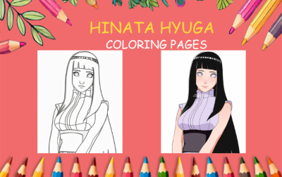 hinata hyuga coloring pages
