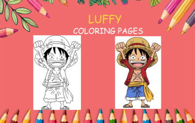 luffy coloring pages