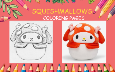 squishmallows coloring pages