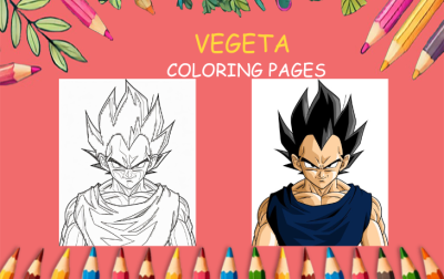vegeta coloring pages