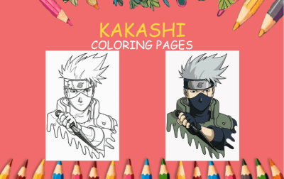 kakashi coloring pages
