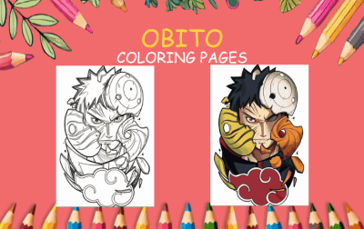 obito coloring pages