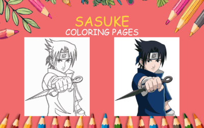 sasuke coloring pages