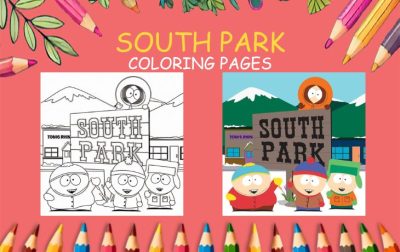 south park coloring pages