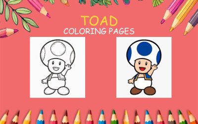 toad coloring pages
