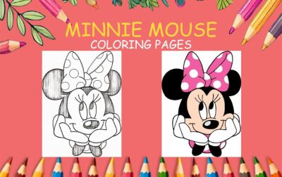 minnie mouse coloring pages