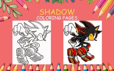 shadow coloring pages