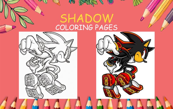 shadow coloring pages