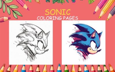 Sonic Coloring Pages
