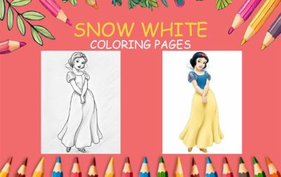 Snow White Coloring pages