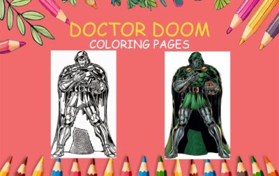 doctor doom coloring pages