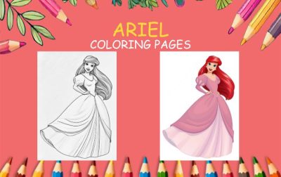 Ariel Coloring pages