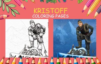 Kristoff Coloring Pages