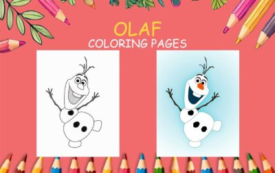 olaf coloring pages