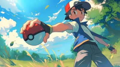 ash ketchum wallpaper