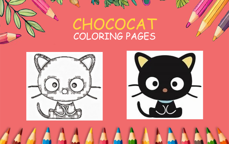 chococat coloring pages