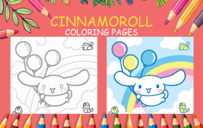 cinnamoroll coloring pages